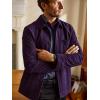 imagePaul Fredrick Mens Microfiber Corduroy Shirt Jacket