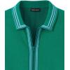 imagePaul Fredrick Mens Cotton Full Zip PoloGreen
