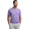 imagePaul Fredrick Mens Cotton Full Zip PoloPurple