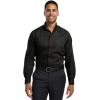 imagePaul Fredrick Mens Tailored Fit Comfort Stretch NonIron Dot Dress Shirt