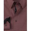 imagePaul Fredrick Mens Tailored Fit Comfort Stretch NonIron Geometric Dress Shirt