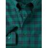 imagePaul Fredrick Mens Tailored Fit Comfort Stretch NonIron Plaid Dress Shirt