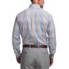 imagePaul Fredrick Mens Tailored Fit Comfort Stretch NonIron Tattersall Dress Shirt