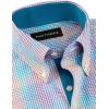 imagePaul Fredrick Mens Tailored Fit Comfort Stretch NonIron Tattersall Dress Shirt