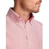 imagePaul Fredrick Mens Tailored Fit NonIron Cotton Stripe Dress Shirt