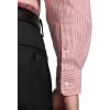 imagePaul Fredrick Mens Tailored Fit NonIron Cotton Stripe Dress Shirt