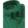 imagePaul Fredrick Mens Tailored Fit NonIron Cotton Windowpane Dress Shirt