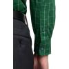 imagePaul Fredrick Mens Tailored Fit NonIron Cotton Windowpane Dress Shirt