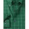 imagePaul Fredrick Mens Tailored Fit NonIron Cotton Windowpane Dress Shirt