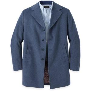 imagePaul Fredrick Mens Wool Blend Topcoat