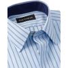 imagePaul Fredrick Mens Classic Fit NonIron Cotton Stripe Dress Shirt