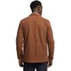imagePaul Fredrick Mens Microfiber Corduroy Shirt Jacket Brown Extra Large