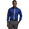 imagePaul Fredrick Mens Tailored Fit Comfort Stretch NonIron Solid Dress Shirt