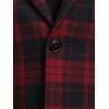 imagePaul Fredrick Mens Wool Plaid Single Breasted Notch Lapel Sport Coat