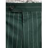 imagePaul Fredrick Mens Wool Stretch Stripe Single Pleat Suit Pants