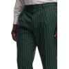 imagePaul Fredrick Mens Wool Stretch Stripe Single Pleat Suit Pants