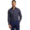 imagePaul Fredrick Mens Classic Fit Comfort Stretch NonIron Check Dress Shirt