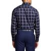 imagePaul Fredrick Mens Classic Fit Comfort Stretch NonIron Check Dress Shirt