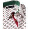 imagePaul Fredrick Mens Classic Fit Comfort Stretch NonIron Novelty Dress Shirt