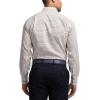 imagePaul Fredrick Mens Classic Fit Comfort Stretch NonIron Novelty Dress Shirt