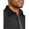 imagePaul Fredrick Mens Classic Fit Comfort Stretch NonIron Solid Dress Shirt