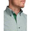imagePaul Fredrick Mens Slim Fit Comfort Stretch NonIron Plaid Dress Shirt