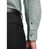 imagePaul Fredrick Mens Slim Fit Comfort Stretch NonIron Plaid Dress Shirt