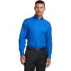 imagePaul Fredrick Mens Tailored Fit NonIron Cotton Solid Dress Shirt