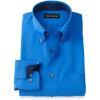 imagePaul Fredrick Mens Tailored Fit NonIron Cotton Solid Dress Shirt