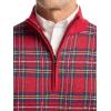 image:imagePaul Fredrick Mens Cotton Quarter Zip Mock Neck Sweater