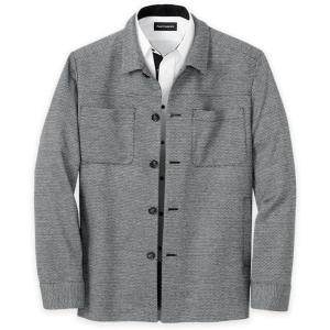 image:imagePaul Fredrick Mens Herringbone Shirt Jacket