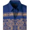 image:imagePaul Fredrick Mens Classic Fit Cotton Paisley Point Collar Casual Shirt