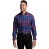 image:imagePaul Fredrick Mens Classic Fit Cotton Plaid Point Collar Casual Shirt