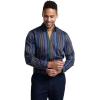 image:imagePaul Fredrick Mens Classic Fit Cotton Stripe Point Collar Casual Shirt