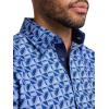 image:imagePaul Fredrick Mens Classic Fit NonIron Cotton Geometric Dress Shirt
