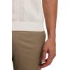 image:imagePaul Fredrick Mens Cotton Crochet VNeck PoloWhite