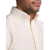 image:imagePaul Fredrick Mens NonIron 2ply Cotton Button Down Collar Dress ShirtEcru