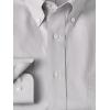 image:imagePaul Fredrick Mens NonIron 2ply Cotton Button Down Collar Dress ShirtGrey