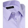 image:imagePaul Fredrick Mens NonIron 2ply Cotton Straight Collar Dress ShirtLavender