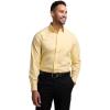 image:imagePaul Fredrick Mens NonIron 2ply Cotton Straight Collar Dress ShirtYellow