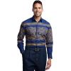 image:imagePaul Fredrick Mens Slim Fit Cotton Paisley Point Collar Casual Shirt