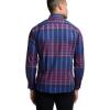 image:imagePaul Fredrick Mens Slim Fit Cotton Plaid Point Collar Casual Shirt