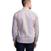 image:imagePaul Fredrick Mens Slim Fit Cotton Stripe Point Collar Casual Shirt