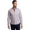 image:imagePaul Fredrick Mens Slim Fit Cotton Stripe Point Collar Casual Shirt