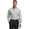 image:imagePaul Fredrick Mens Slim Fit NonIron Cotton Check Dress ShirtBlackWhite