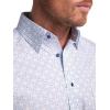 image:imagePaul Fredrick Mens Slim Fit NonIron Cotton Geometric Dress Shirt