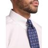 image:imagePaul Fredrick Mens Slim Fit NonIron Cotton Solid Snap Tab Collar Dress ShirtWhite