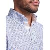 image:imagePaul Fredrick Mens Tailored Fit Comfort Stretch NonIron Medallion Dress Shirt