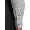 image:imagePaul Fredrick Mens Tailored Fit NonIron Cotton Check Dress ShirtBlackWhite