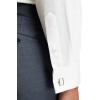 image:imagePaul Fredrick Mens Tailored Fit NonIron Solid Color Herringbone Dress Shirt